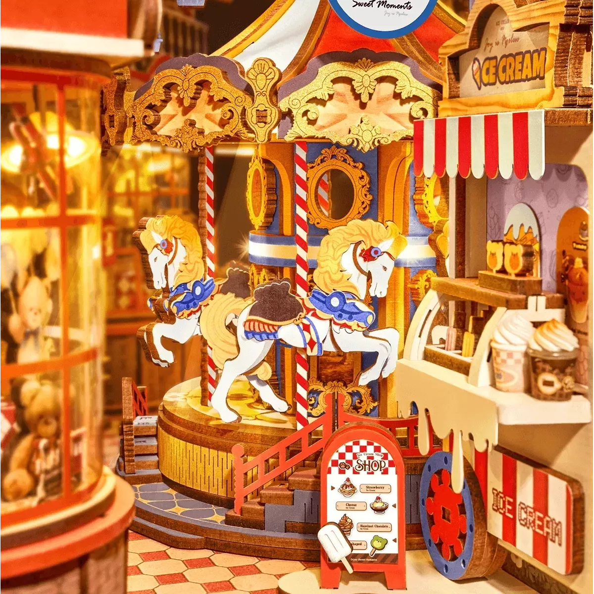 Book Nook Rolife - Fairytale Amusement Park - 257 Pièces
