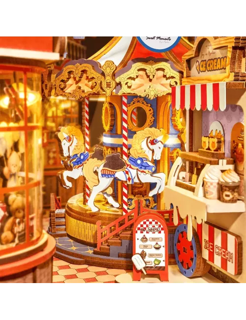 Book Nook Rolife - Fairytale Amusement Park - 257 Pièces