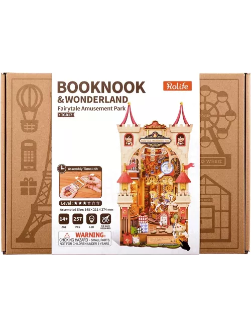 Book Nook Rolife - Fairytale Amusement Park - 257 Pièces