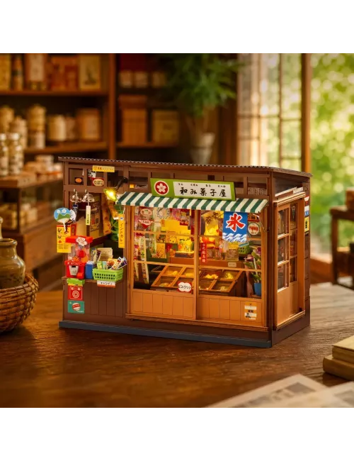 Book Nook Rolife - Nostalgic Corner Shop - 225 Pièces
