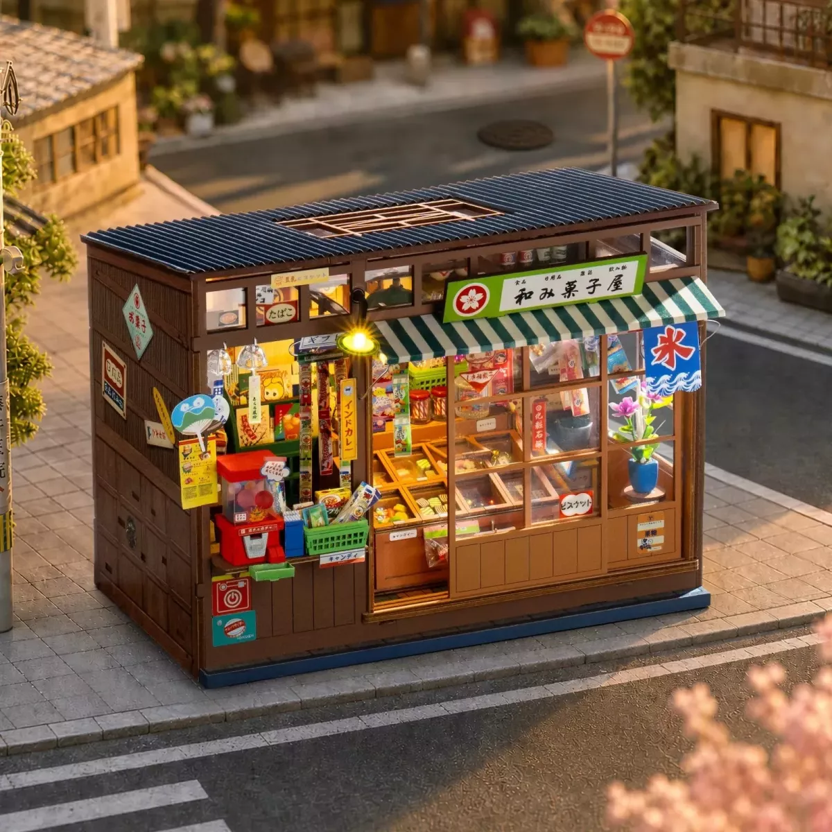 Book Nook Rolife - Nostalgic Corner Shop - 225 Pièces
