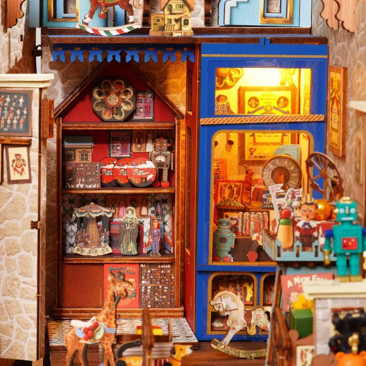 Book Nook Rolife - Treasure Toy Shop - 380 Pièces