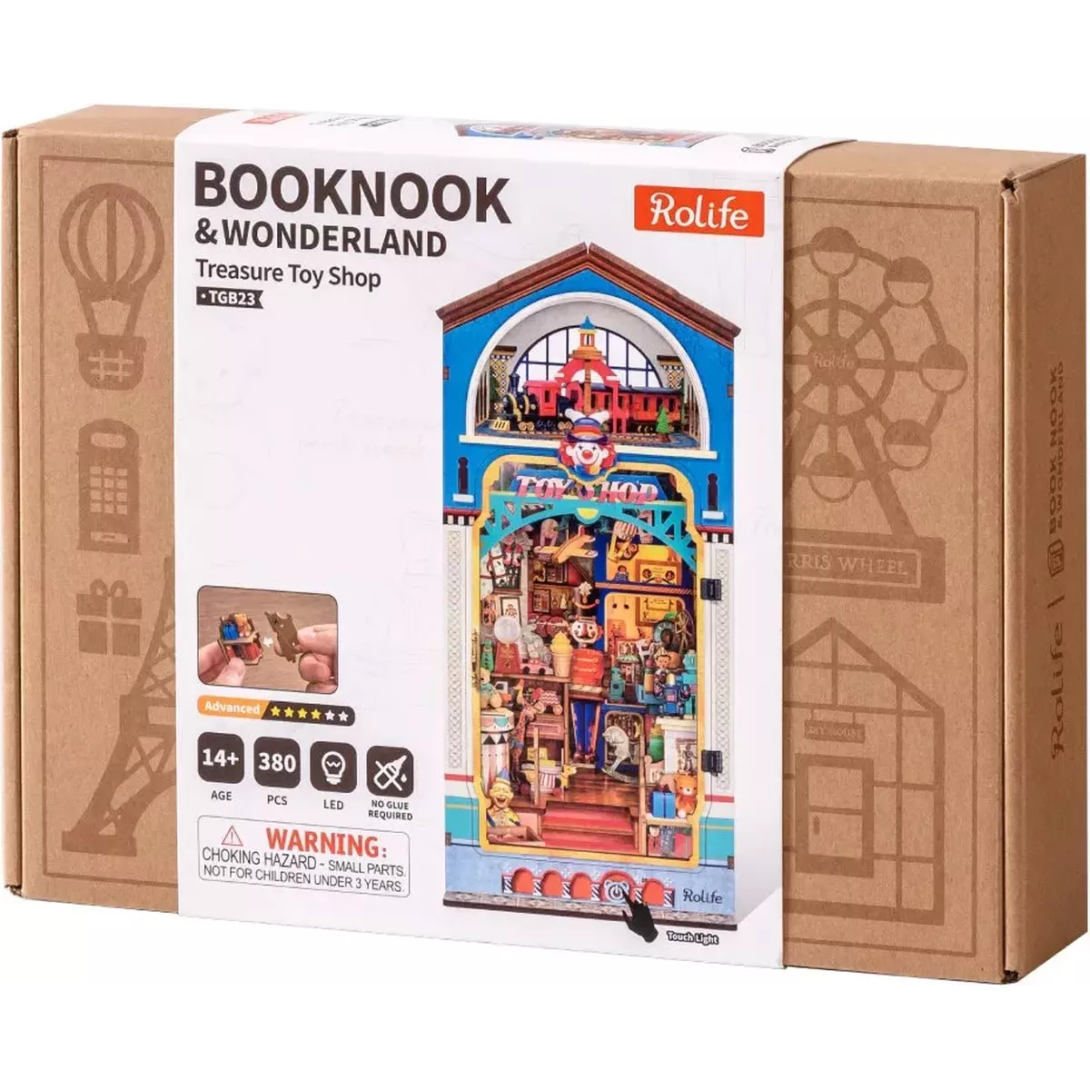 Book Nook Rolife - Treasure Toy Shop - 380 Pièces
