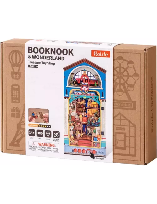 Book Nook Rolife - Treasure Toy Shop - 380 Pièces