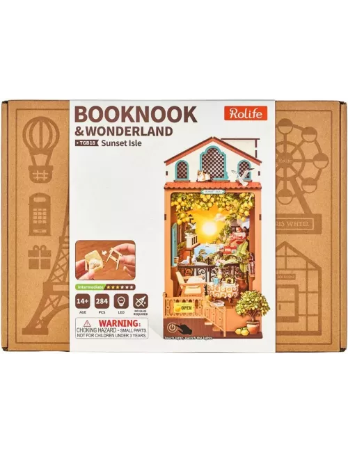 Book Nook Rolife - Sunset Isle - 284 Pièces