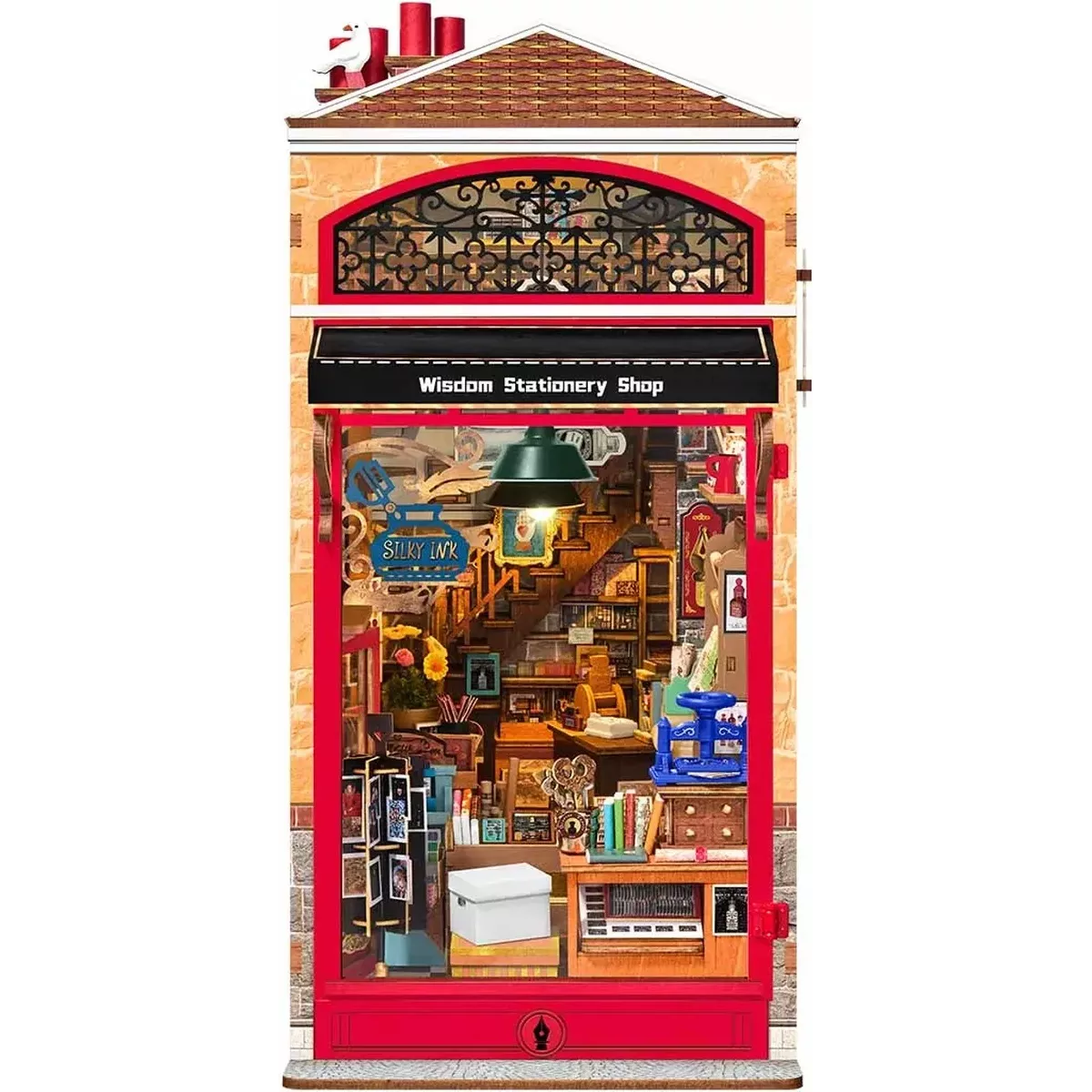 Book Nook Rolife - Wisdom Stationery Shop - 472 Pièces
