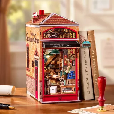 Book Nook Rolife - Wisdom Stationery Shop - 472 Pièces