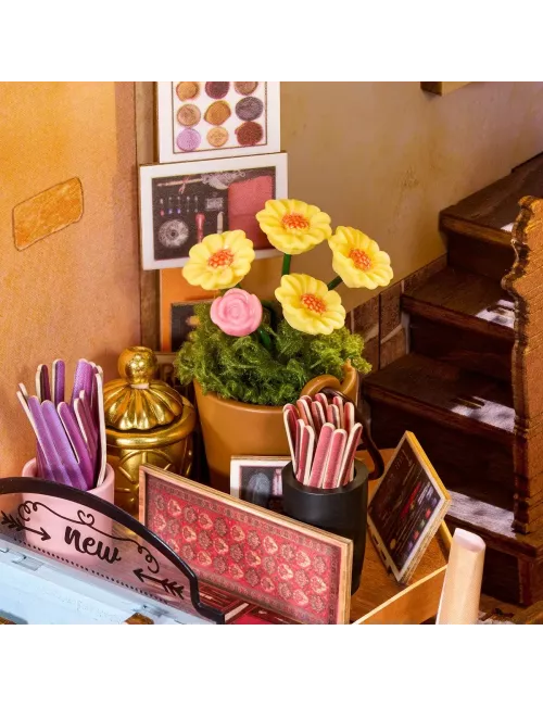 Book Nook Rolife - Wisdom Stationery Shop - 472 Pièces