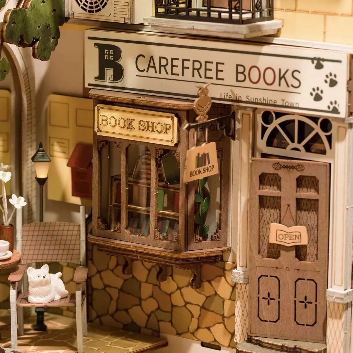 Book Nook Rolife - Sunshine Town - 246 Pièces