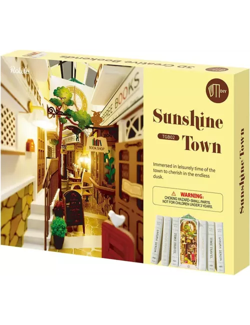 Book Nook Rolife - Sunshine Town - 246 Pièces