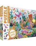 Puzzle Cherche et Trouve : Les Dinosaures