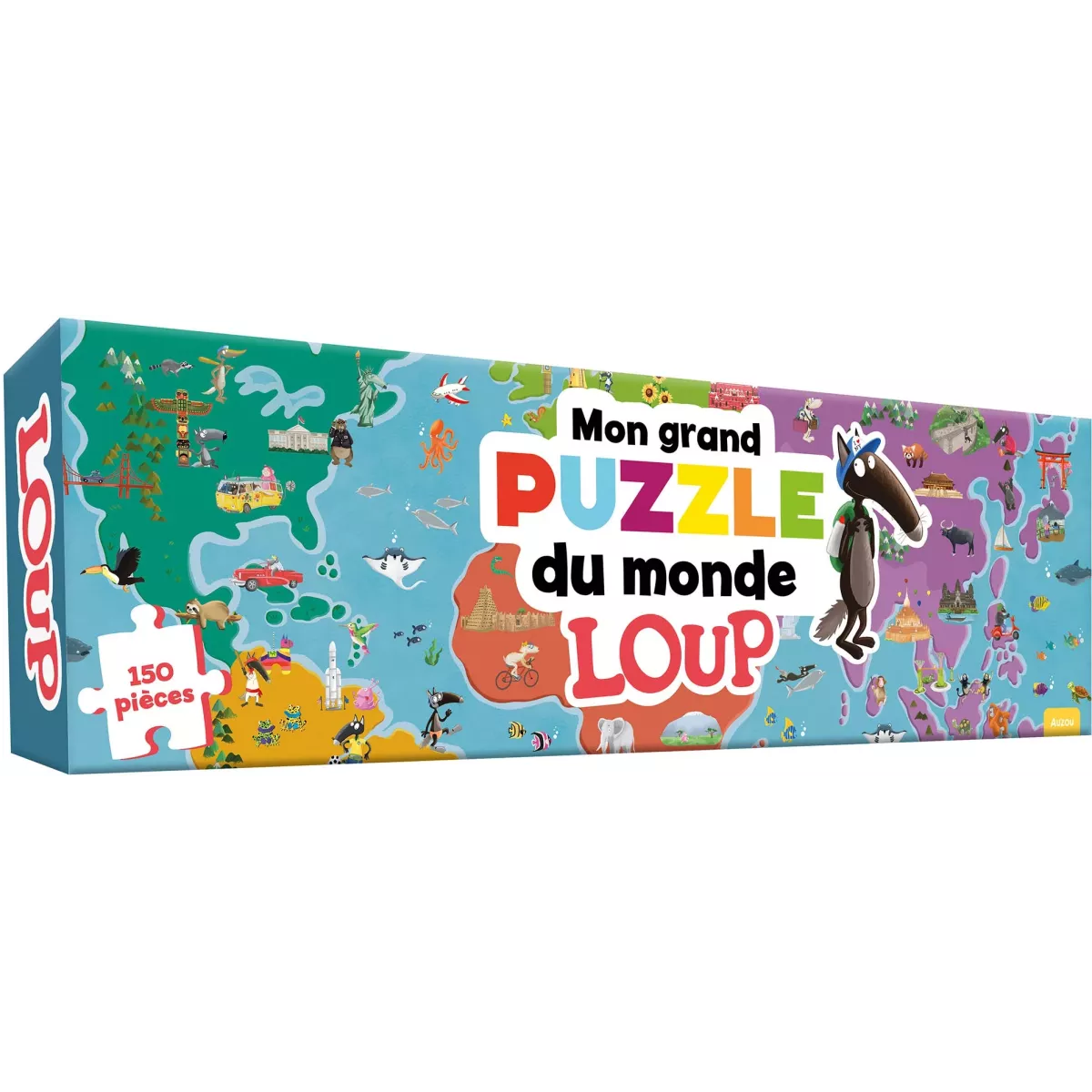 Mon Grand Puzzle du monde Loup
