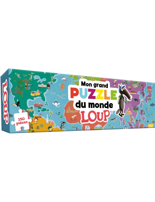 Mon Grand Puzzle du monde Loup