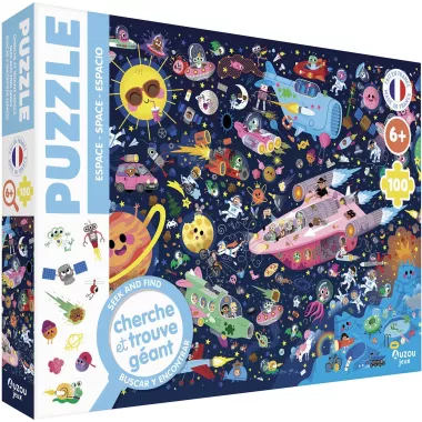 Puzzle Cherche et Trouve : Dans l’Espace
