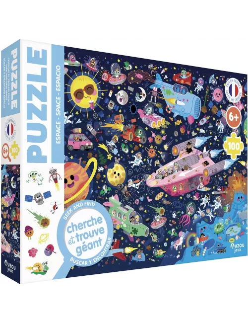 Puzzle Cherche et Trouve : Dans l’Espace