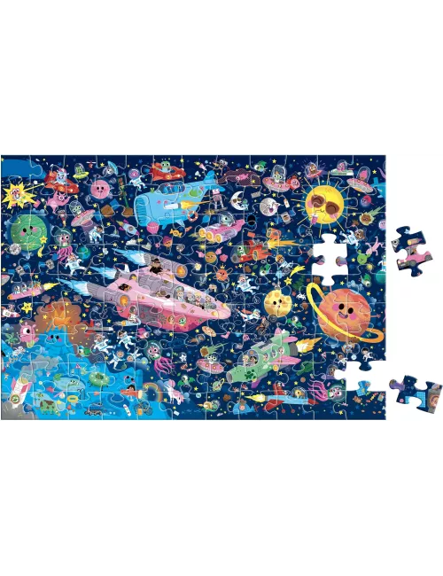 Puzzle Cherche et Trouve : Dans l’Espace