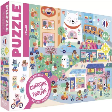 Puzzle Cherche et Trouve : Kawaii