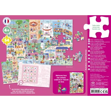 Puzzle Cherche et Trouve : Kawaii