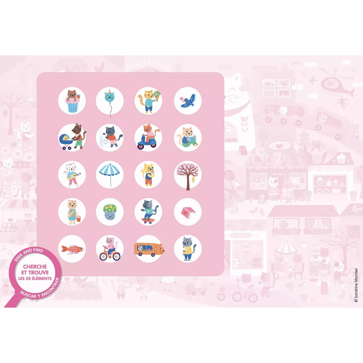 Puzzle Cherche et Trouve : Kawaii