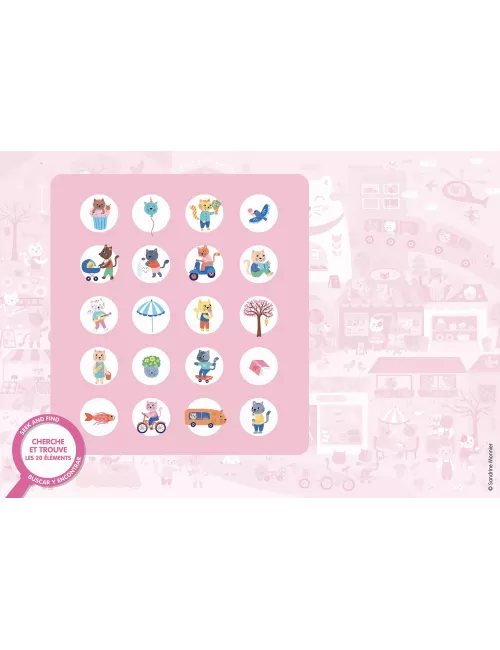 Puzzle Cherche et Trouve : Kawaii