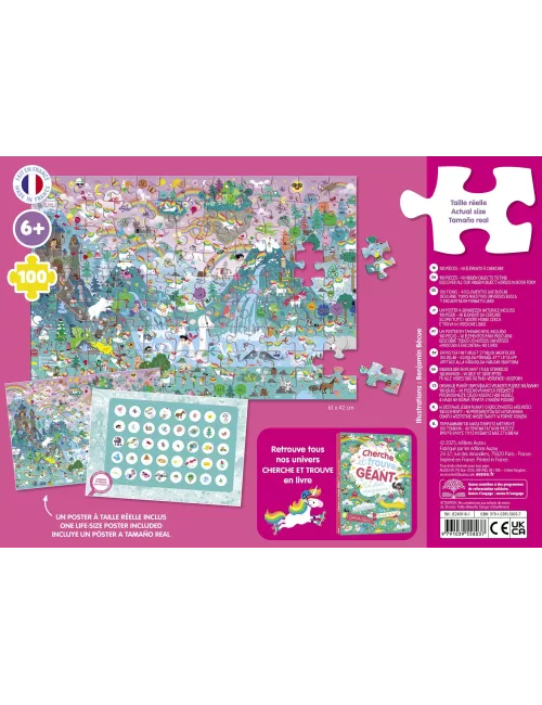 Puzzle Cherche et Trouve : Licornes
