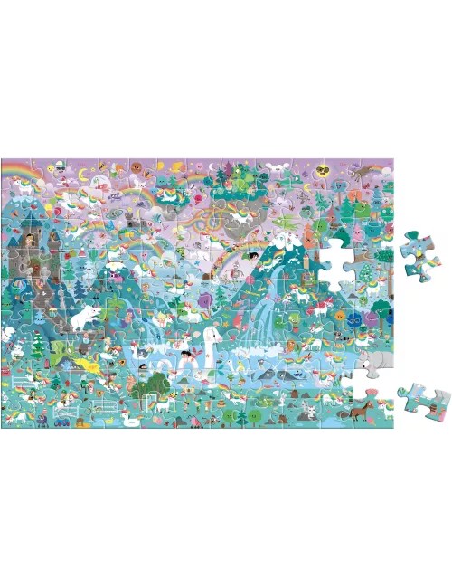 Puzzle Cherche et Trouve : Licornes