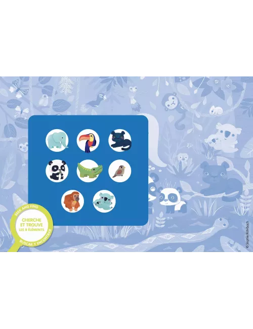 Puzzle Cherche et Trouve des tout-petits : Les Animaux