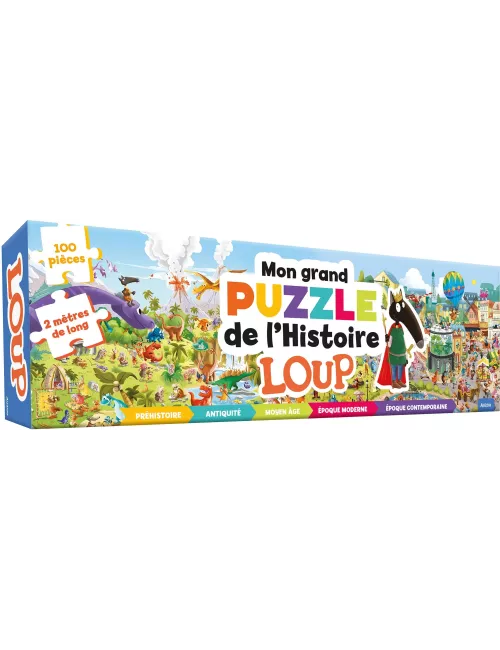 Mon Grand Puzzle de l'histoire Loup