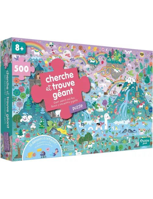 Puzzle Cherche et Trouve Géant