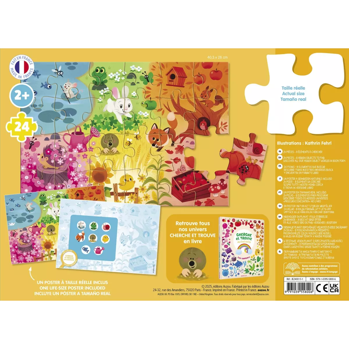Puzzle Cherche et Trouve des tout-petits : Les Couleurs