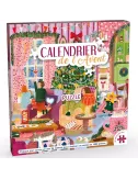 Puzzle Calendrier de l'Avent - Cottage - 1008 pièces