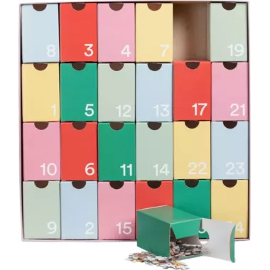 Puzzle Calendrier de l'Avent - Cottage - 1008 pièces