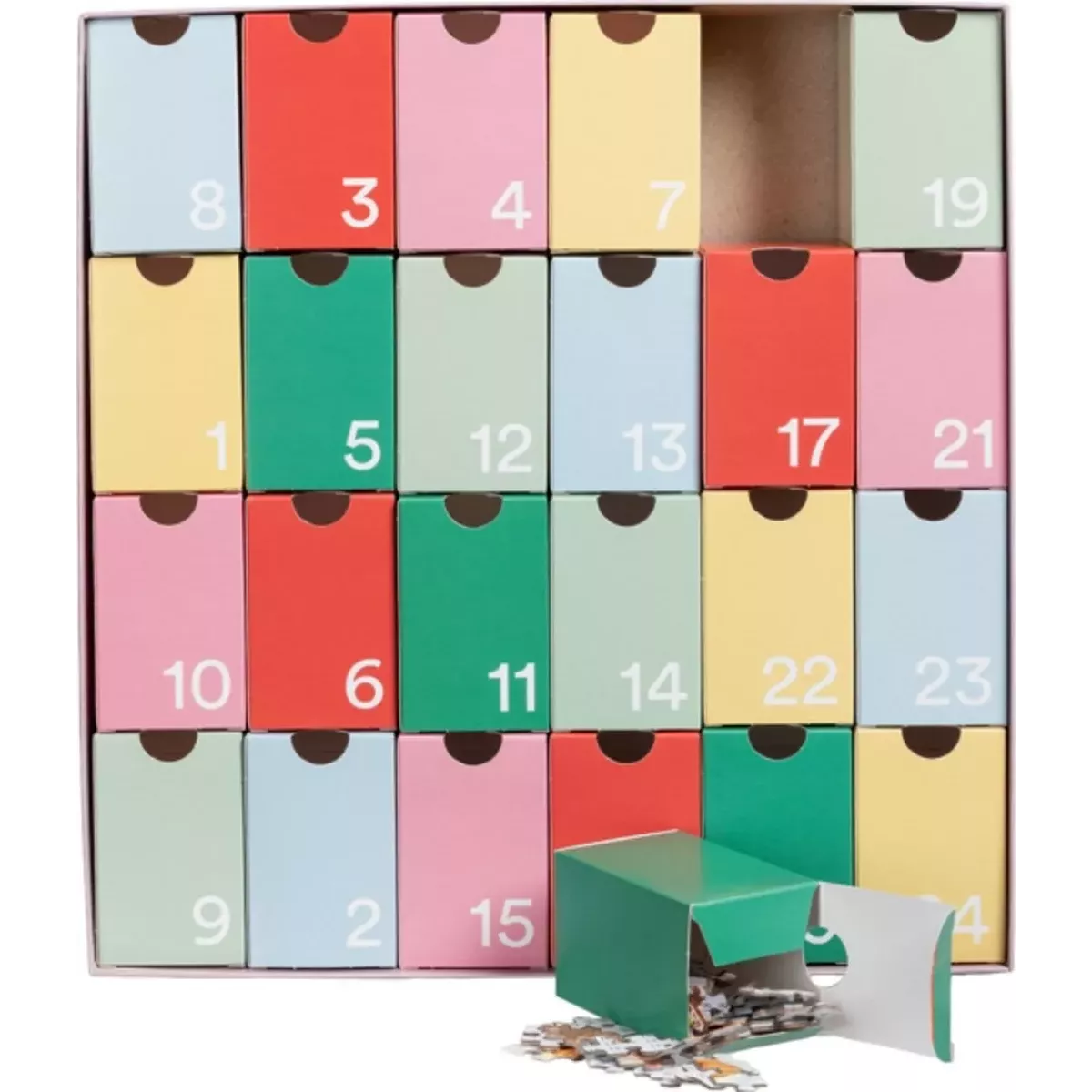 Puzzle Calendrier de l'Avent - Cottage - 1008 pièces