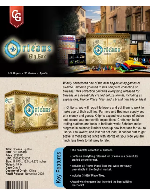 Orléans - Big Box - Version anglaise