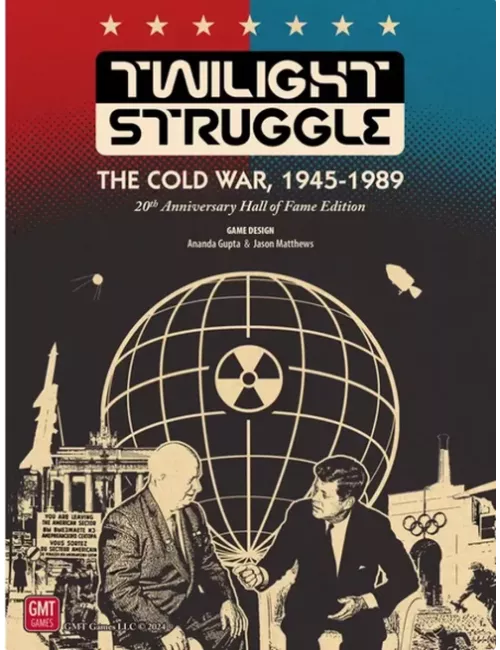 Twilight Struggle 20th Anniversary Hall of Fame Edition - Version Anglaise