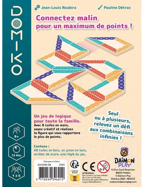 Domiko dos de boite