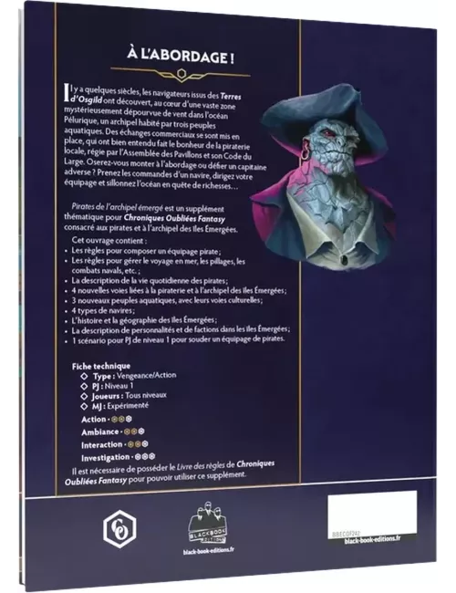 Chroniques Oubliées Fantasy 2ème Édition : Pirates de l'archipel émergé 