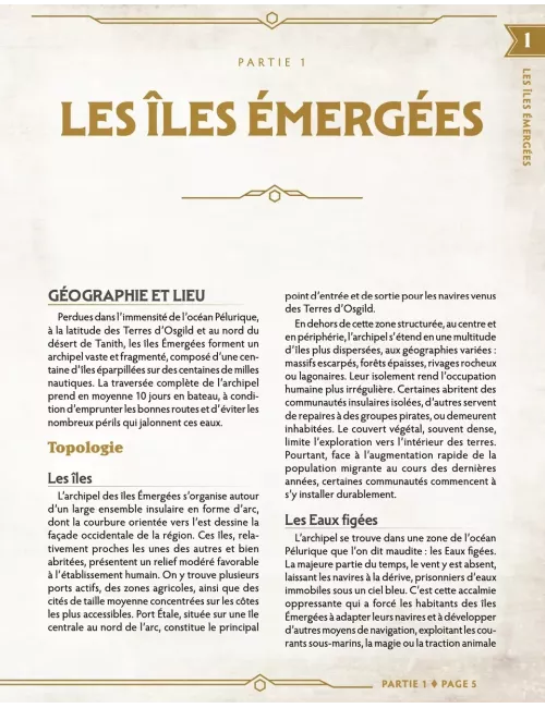 Chroniques Oubliées Fantasy 2ème Édition : Pirates de l'archipel émergé 