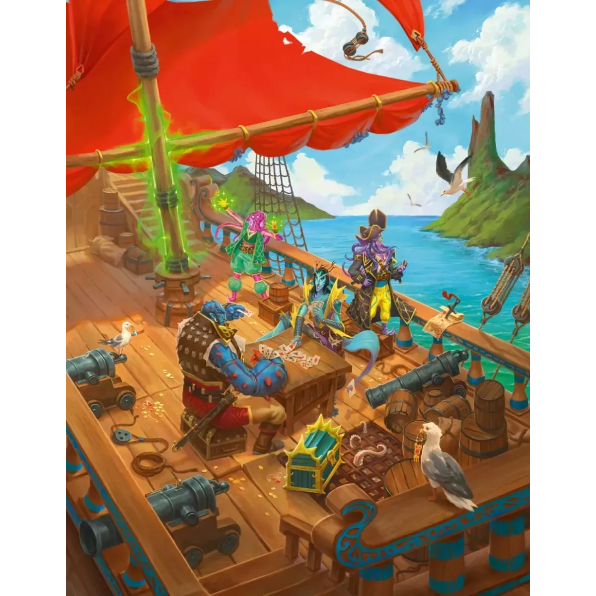 Chroniques Oubliées Fantasy 2ème Édition : Pirates de l'archipel émergé 