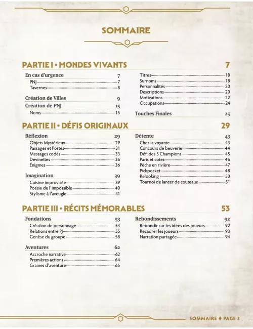 Chroniques Oubliées Fantasy 2ème Édition : L'Imaginarium du MJ 