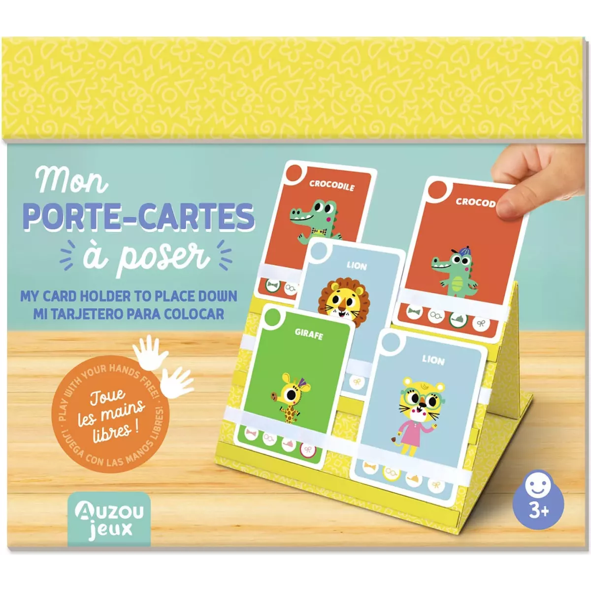 Mon porte-cartes à poser - Auzou