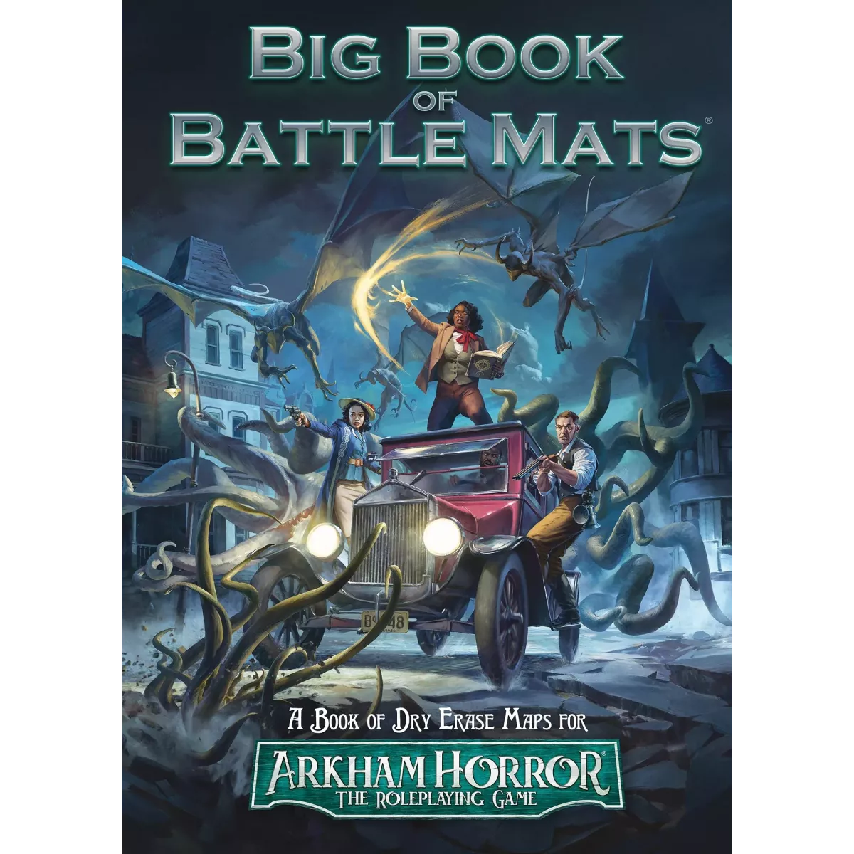Livre Plateau de Jeu - Battle Mats : Horreur à Arkham : Le Jeu de Rôle A4 