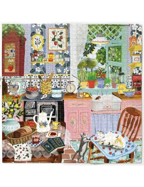 Puzzle Strawberry Kitchen - 1000 pièces