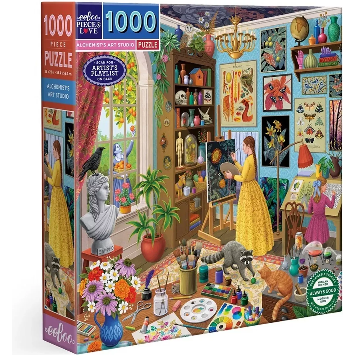 Puzzle Alchemist's Art Studio - 1000 pièces