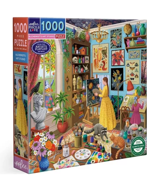 Puzzle Alchemist's Art Studio - 1000 pièces