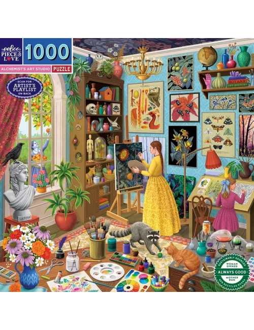 Puzzle Alchemist's Art Studio - 1000 pièces