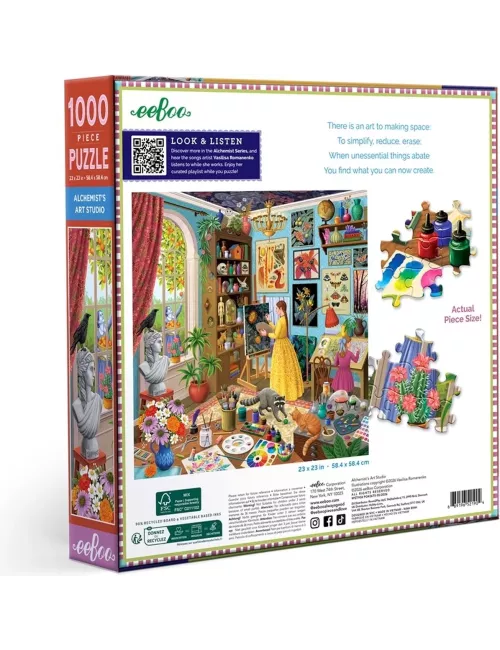 Puzzle Alchemist's Art Studio - 1000 pièces