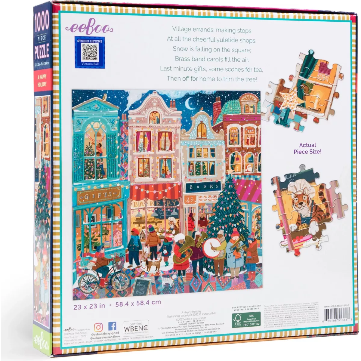 Puzzle A Happy Holiday - 1000 pièces