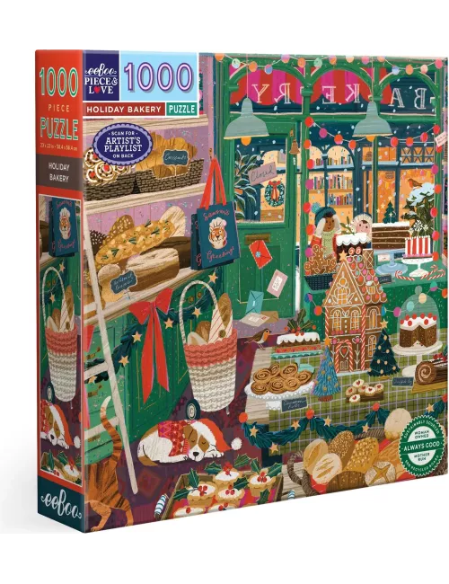 Puzzle Holiday Bakery - 1000 pièces