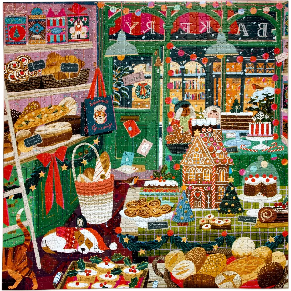 Puzzle Holiday Bakery - 1000 pièces